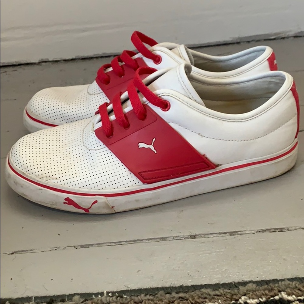 Puma slip on tennis shoes